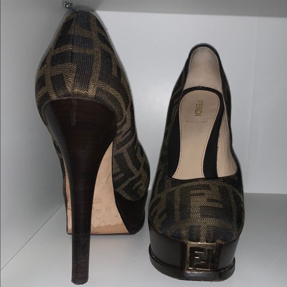 Fendi Shoes - fendi-sta-zucca-platform-pumps-brown